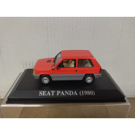 SEAT PANDA 1980 ROJO NUESTROS QUERIDOS COCHES 1:43 ALTAYA IXO