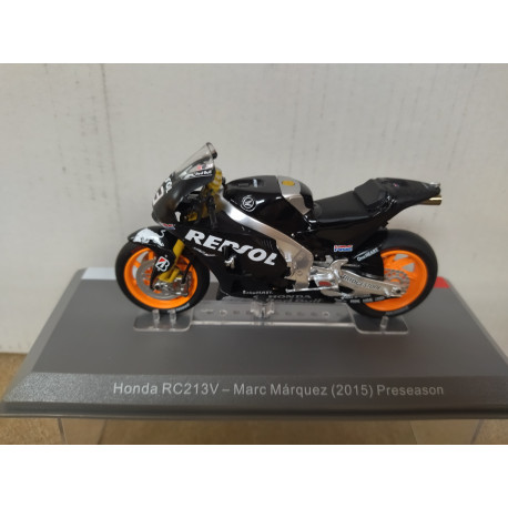 HONDA RC 213V 2015 MARC MARQUEZ PRESEASON MOTO GP 1:18 ALTAYA IXO NO BOX