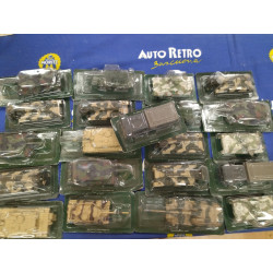 LOTE 21 X VEHICULOS MILITARES/MILITARY ROTOS/BROKEN 1:72 EAGLEMOSS IXO
