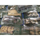 LOTE 21 X VEHICULOS MILITARES/MILITARY ROTOS/BROKEN 1:72 EAGLEMOSS IXO