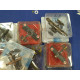 LOTE 13 X AVIONES/PLANES ROTOS/BROKEN 1:100 DeAGOSTINI IXO