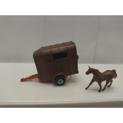 TRAILER/REMOLQUE HORSE/CABALLO apx 1:64 NO BOX