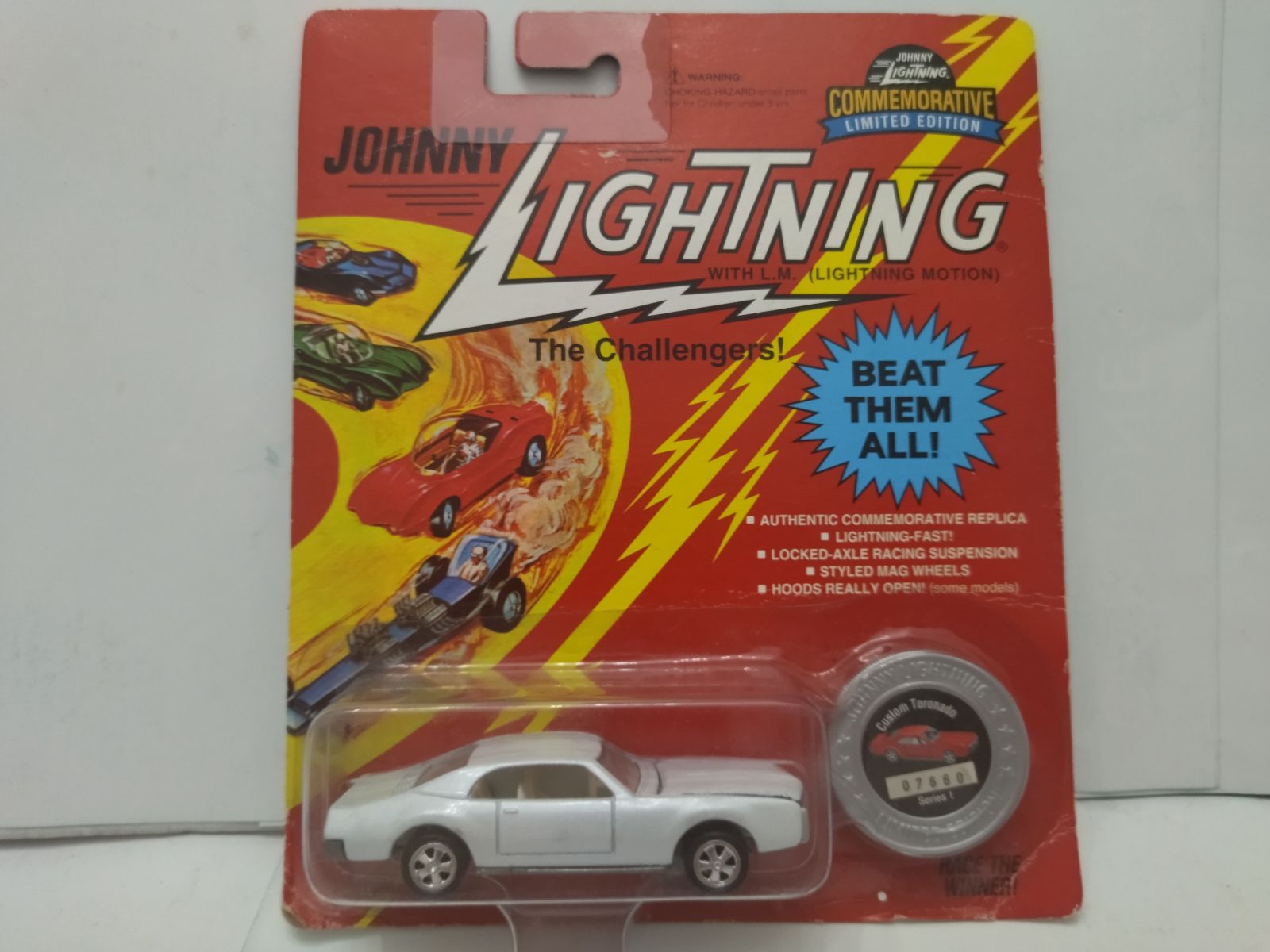Johnny lightning deals the challengers