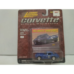 CHEVROLET CORVETTE C2 1963 GRAND SPORT BLUE 1:64 JOHNNY LIGHTNING