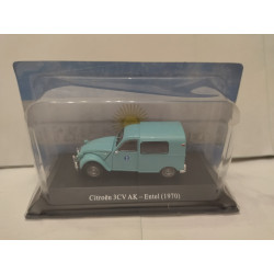 CITROEN 3CV 1970 AK FURGONETA ENTEL ARGENTINA 1:43 SALVAT IXO