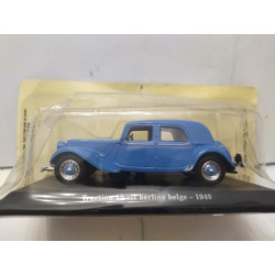 CITROEN TRACTION 15 SIX 1949 BERLINE BELGE 1:43 HACHETTE UH