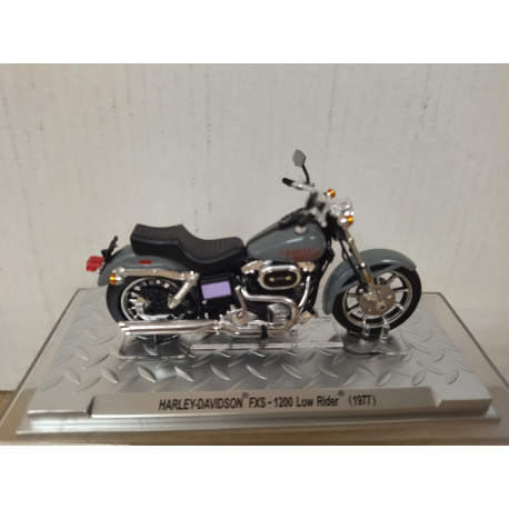 HARLEY-DAVIDSON 1977 FXS-1200 LOW RIDER MOTO/BIKE 1:24 ALTAYA IXO