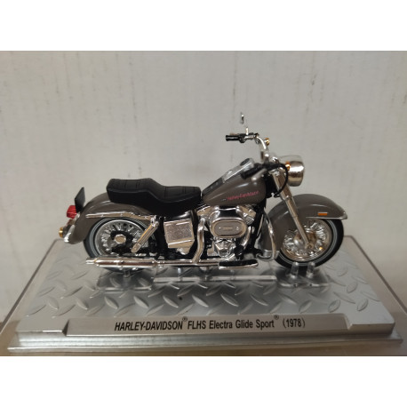 HARLEY-DAVIDSON 1978 FLHS ELECTRA GLIDE SPORT MOTO/BIKE 1:24 ALTAYA IXO