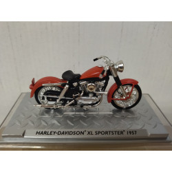 HARLEY-DAVIDSON 1957 XL SPORTSTER MOTO/BIKE 1:24 ALTAYA IXO