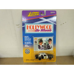 POLICE CAR THE BLUES BROTHERS 2000 HOLLYWOOD 1:64 JOHNNY LIGHTNING