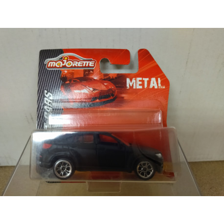 BMW E71 X6 BLACK MAT 1:64/apx 1:64 MAJORETTE 244E NEW IN BOX OPEN BLISTER