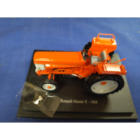 RENAULT MASTER II 1964 TRACTOR/FARMER 1:43 UH HACHETTE DEFECTUOSO