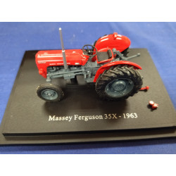 MASSEY FERGUSON 35X 1963 TRACTOR/FARMER 1:43 UH HACHETTE DEFECTUOSO