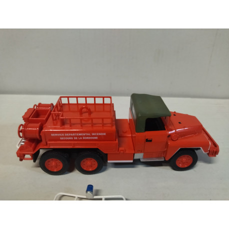 ACMAT TPK 6.35 6X6 FFL FIRE/POMPIERS/BOMBEROS 1:43 SALVAT IXO DEFECT/NO BOX