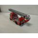 MERCEDES-BENZ L319 METZ DL18 FIRE/POMPIERS/BOMBEROS 1:43 SALVAT IXO DEFECT/NO BOX