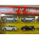 PACK 12 CARS PEUGEOT OPEL BMW CITROEN VW MERCEDES PORSCHE 1:64 WELLY