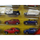 PACK 12 CARS PEUGEOT OPEL BMW CITROEN VW MERCEDES PORSCHE 1:64 WELLY