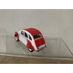 CITROEN 2CV 1986 DOLLY WHITE & RED apx 1:64 NOREV 3 INCHES (7,5cm)