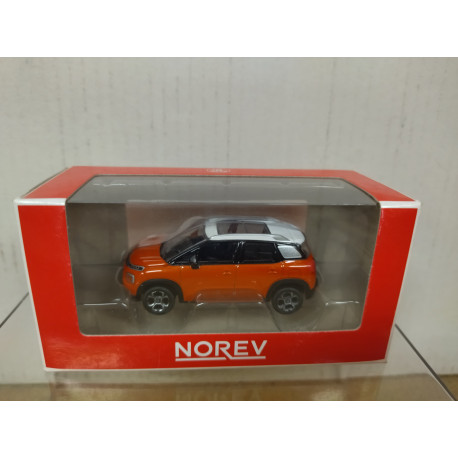 CITROEN C3 AIRCROSS ORANGE/WHITE apx 1:64 NOREV 3 INCHES (7,5cm)