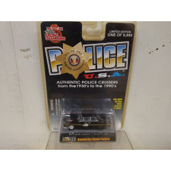 FORD COUPE 1950 USA POLICE KENTUCKY STATE PATROL 1:64 RACING CHAMPIONS