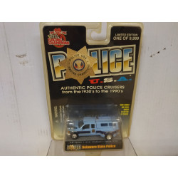 FORD F-350 1990 PICKUP USA POLICE DELAWARE STATE POLICE 1:64 RACING CHAMPIONS