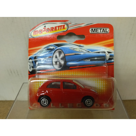 NISSAN MICRA 2003 RED 1:58/apx 1:64 MAJORETTE 214A COLLECTOR