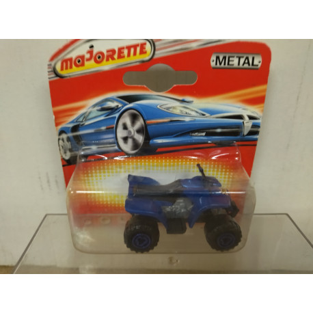 ATV QUAD BLUE apx 1:64 MAJORETTE NEW BOX