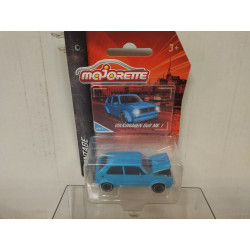 VOLKSWAGEN GOLF MK1 BLUE VINTAGE 1:64 MAJORETTE