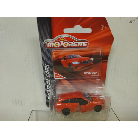 VOLVO V90 ROUGE/ORANGE PREMIUM CARS 1:64 MAJORETTE