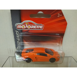 LAMBORGHINI AVENTADOR COUPE ORANGE STREET CARS 1:64/apx 1:64 MAJORETTE 219E