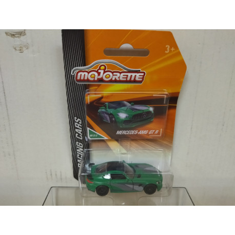 MERCEDES-AMG GT R C190 GREEN RACING CARS 1:60/apx 1:64 MAJORETTE