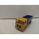 MAN 19.320 TRUCK/CAMION YELLOW/BLUE 1:87 H0/apx 1:64 EFSI HOLLAND BOX