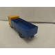 MAN 19.320 TRUCK/CAMION YELLOW/BLUE 1:87 H0/apx 1:64 EFSI HOLLAND BOX