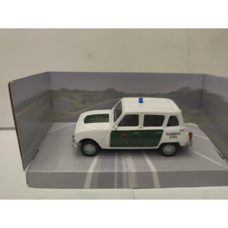 RENAULT 4 GUARDIA CIVIL VINTAGE SECURITY 1:43 MONDO MOTORS