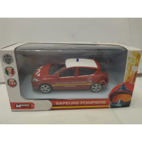 RENAULT MEGANE SAPEURS POMPIERS VINTAGE SECURITY 1:43 MONDO MOTORS