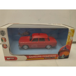 RENAULT 8 SAPEURS POMPIERS/BOMBEROS VINTAGE SECURITY 1:43 MONDO MOTORS