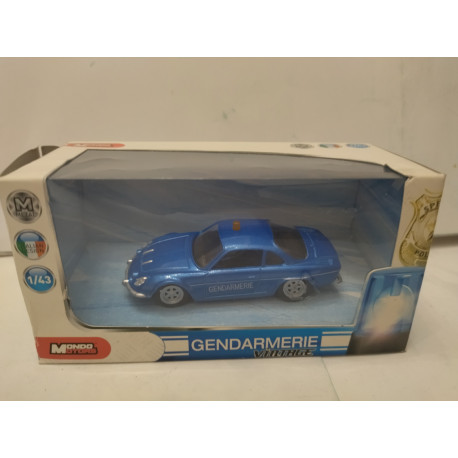 ALPINE A110 GENDARMERIE VINTAGE SECURITY 1:43 MONDO MOTORS