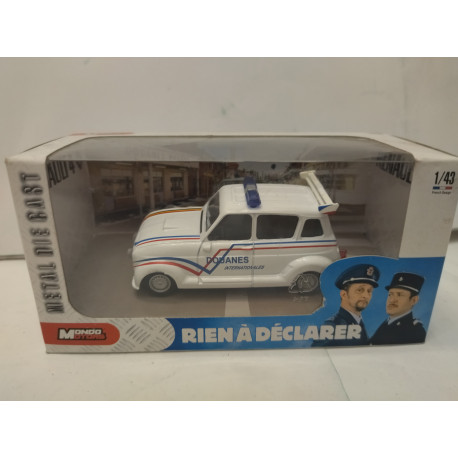 RENAULT 4 DOUANES INTERNATIONALES RIEN A DECLARER 1:43 MONDO MOTORS