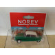 CITROEN DS 19 1959 GREEN/WHITE BLISTER apx 1:64 NOREV 3 INCHES (7,5cm)