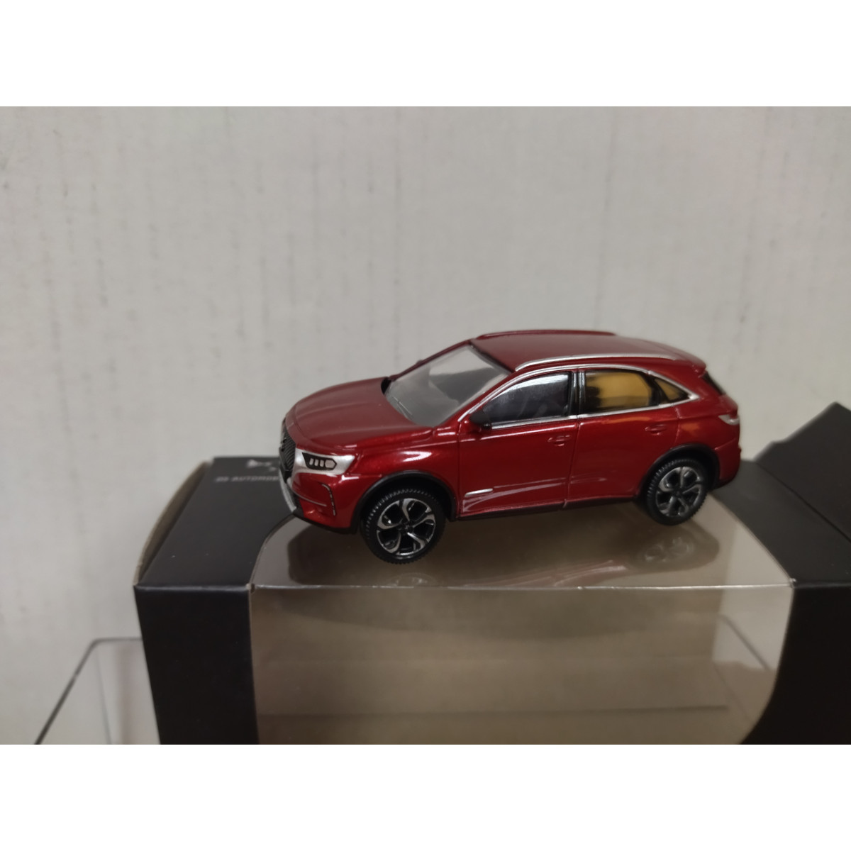 Gledring Tappetini Gomma Su Misura Per Citroën DS7 Crossback 2018+ - Set 5 Pezzi Con Clip Di Montaggio, Design A Battistrada, Bordo 13mm - 5