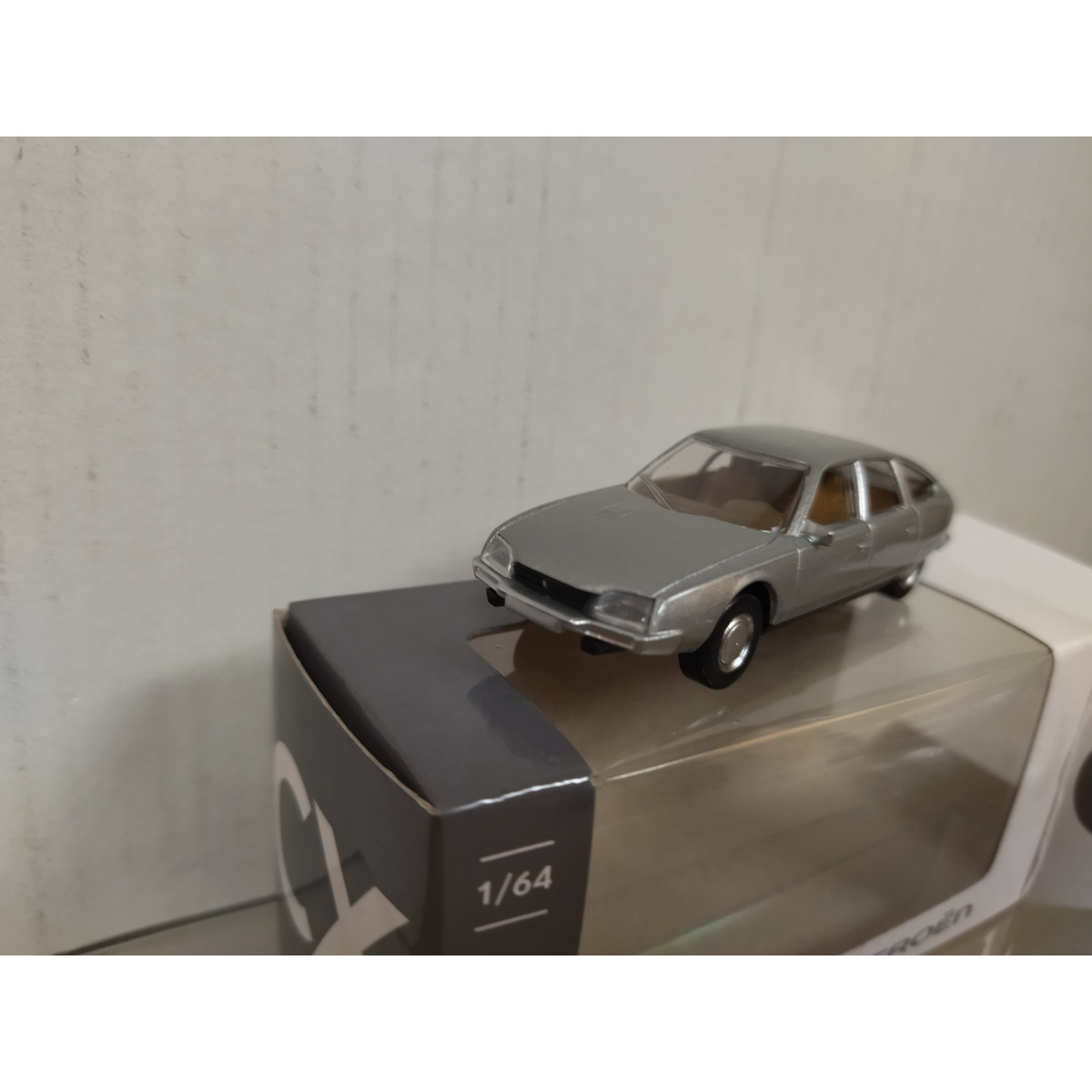 Voiture Miniature Citroën AX 1986 Bleue - Échelle 1/64 Norev - Neuf En Boîte Carton
