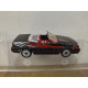 CADILLAC ALLANTE CABRIOLET BLACK 1:60/ apx 1:64 MATCHBOX LASERS LW-26 NO BOX