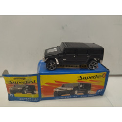 HUMMER H2 SUV CONCEPT SUPERFAST n43 1:64 MATCHBOX OPEN BOX/CAJA ABIERTA