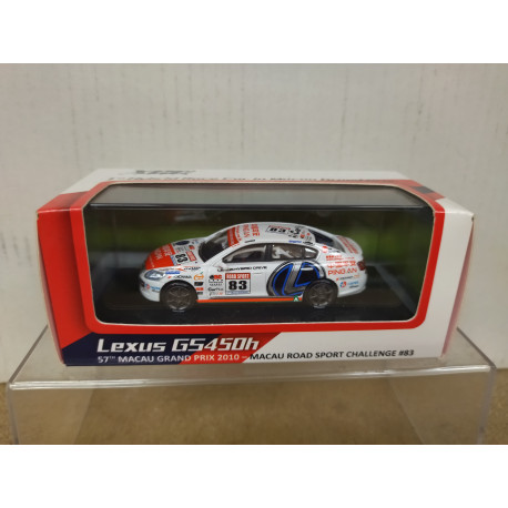 LEXUS GS450H 2010 57TH GRAND PRIX MACAU 1:64 X-CO MODELS RESIN