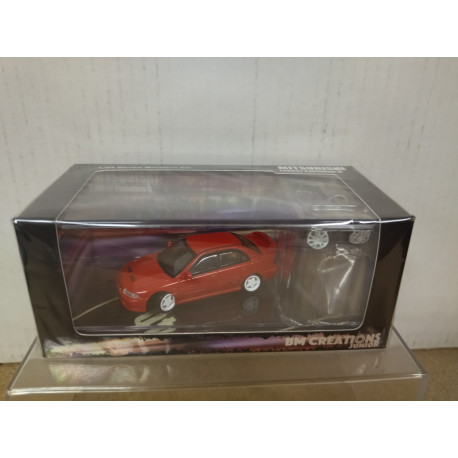 MITSUBISHI LANCER EVOLUTION II RED RHD 1:64 BM CREATIONS