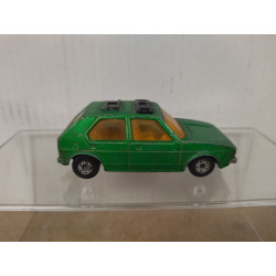 VOLKSWAGEN GOLF MK1 GREEN SUPERFAST 07 1:56/apx 1:64 MATCHBOX NO BOX