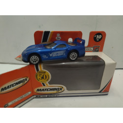 DODGE VIPER GTSR BLUE 50 YEARS 10/75 /apx 1:64 MATCHBOX OPEN BOX