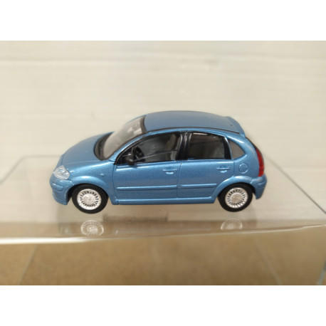 CITROEN C3 LIGHT BLUE 1:43 SOLIDO 1575
