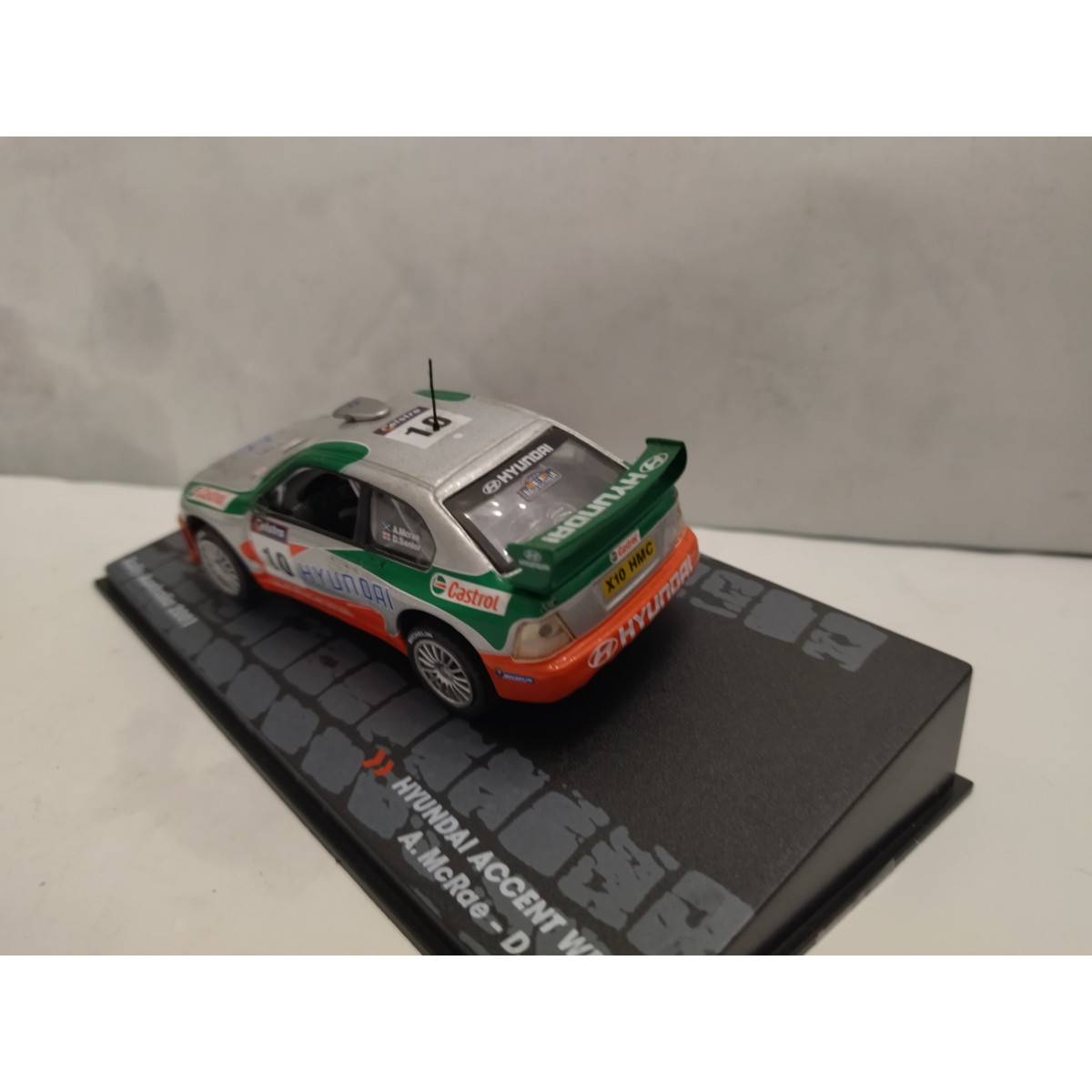 HYUNDAI ACCENT WRC2 2001 RALLY AUSTRALIA C.MCRAE 1:43 ALTAYA IXO - BCN ...