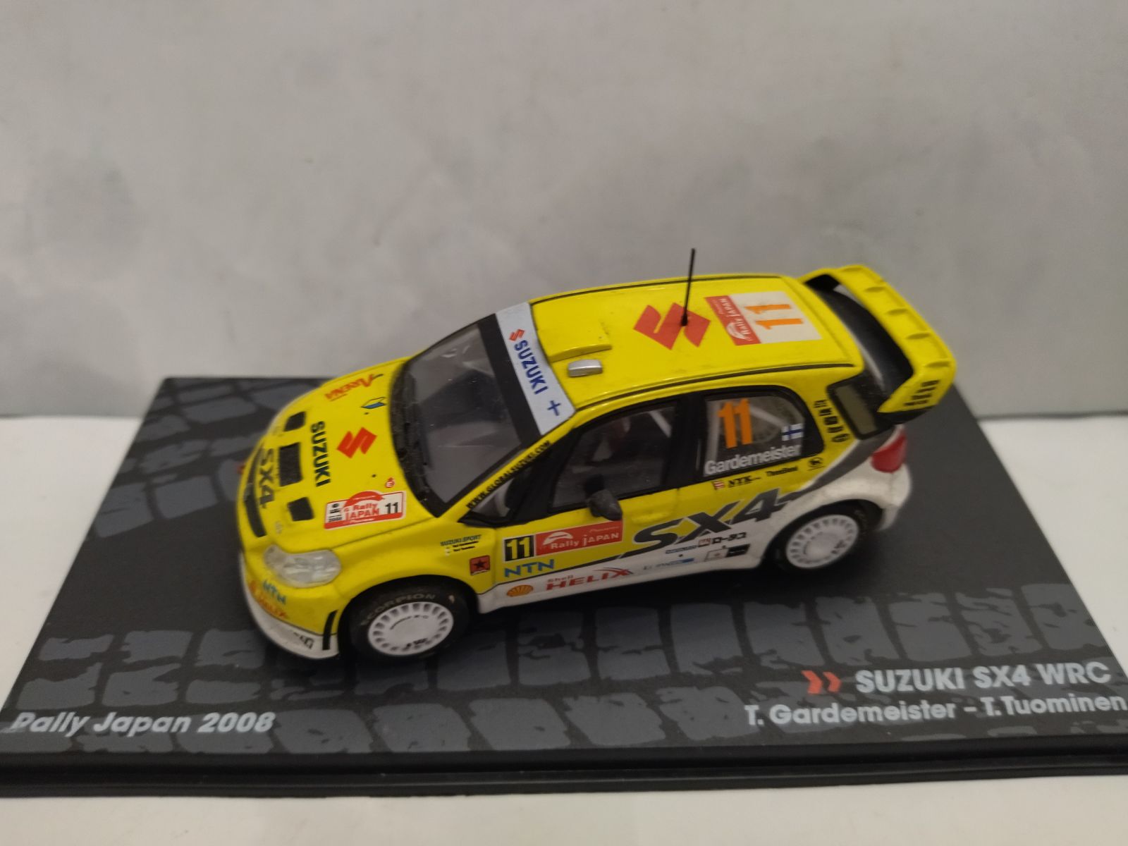 SUZUKI SX4 WRC 2008 RALLY JAPAN T.GARDEMEISTER 1:43 ALTAYA IXO